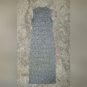 Monteau| NWOT| Sleeveless Bodycon Knit Dress with Mandarin Collar